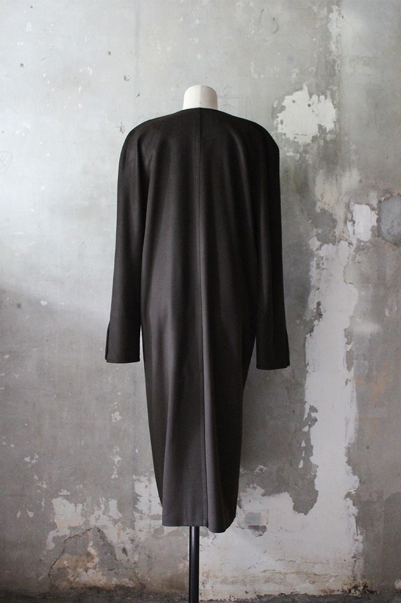 Lean Line Coat (3colors) Chocolate