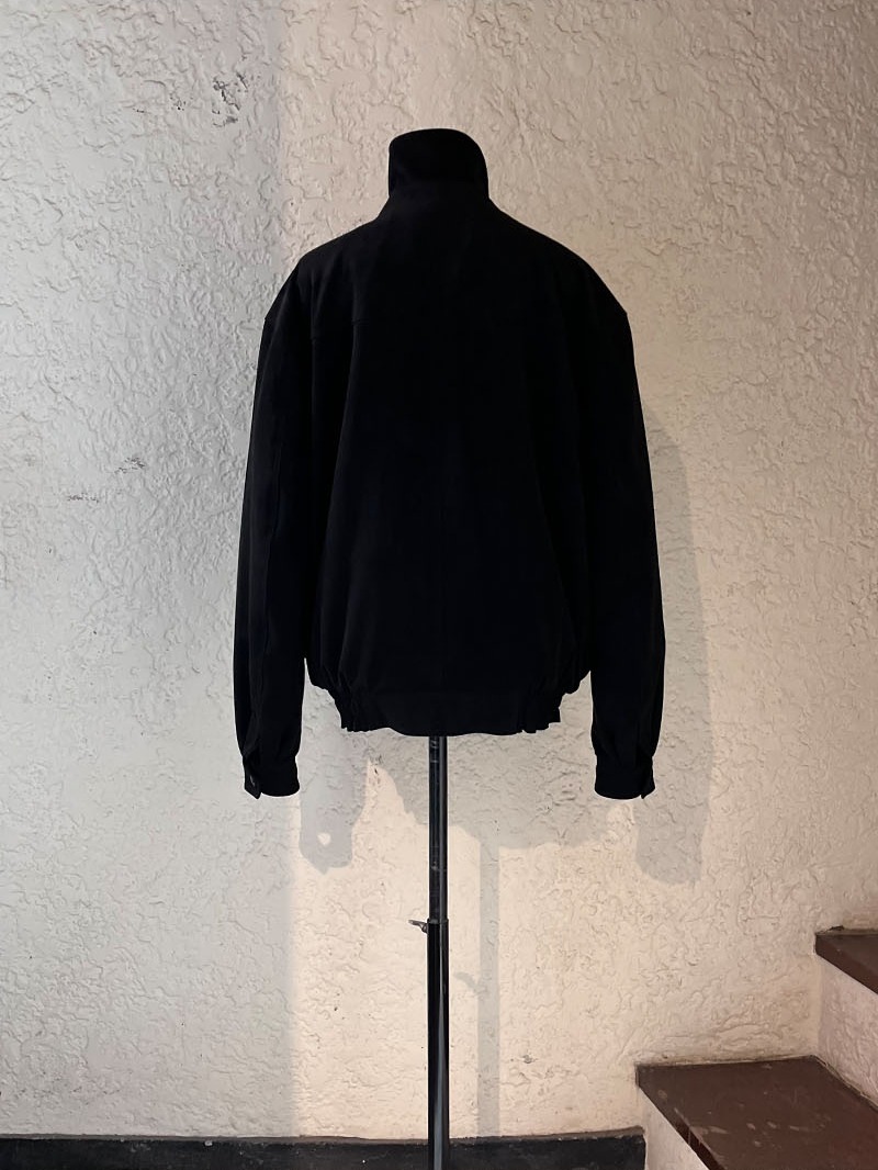 Vegan Suede Jacket BLACK