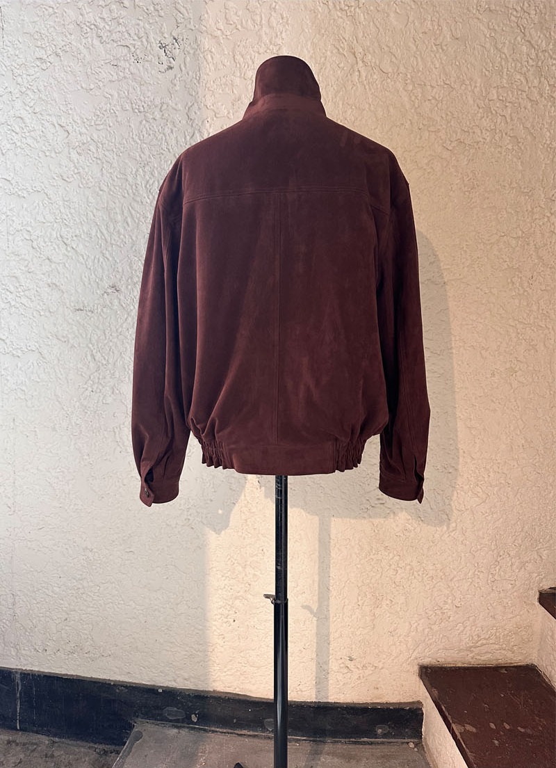 Vegan Suede Jacket BROWN