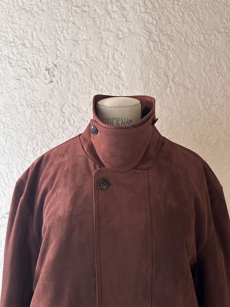 Vegan Suede Jacket BROWN