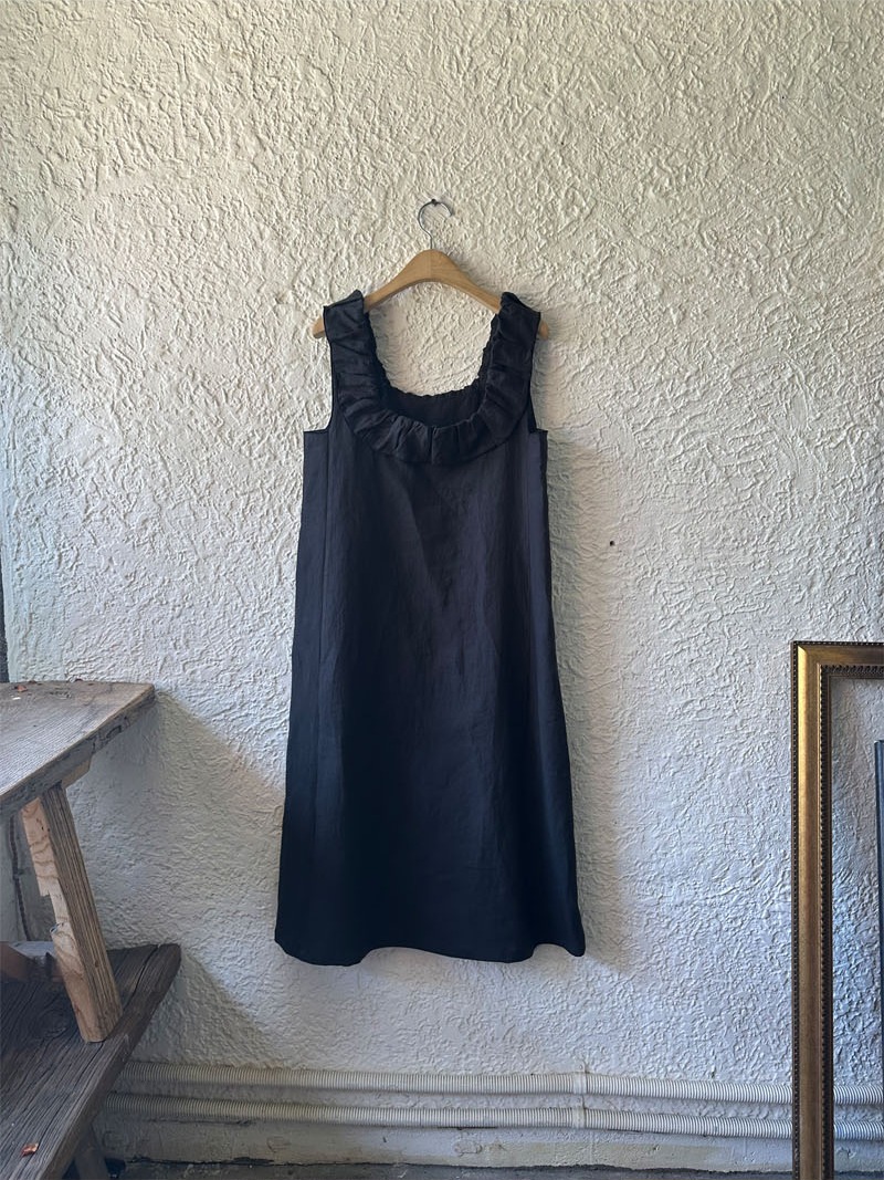 BLOOMING DRESS BLACK