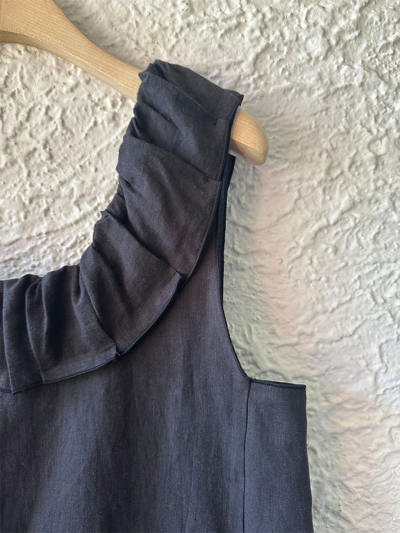 BLOOMING DRESS BLACK