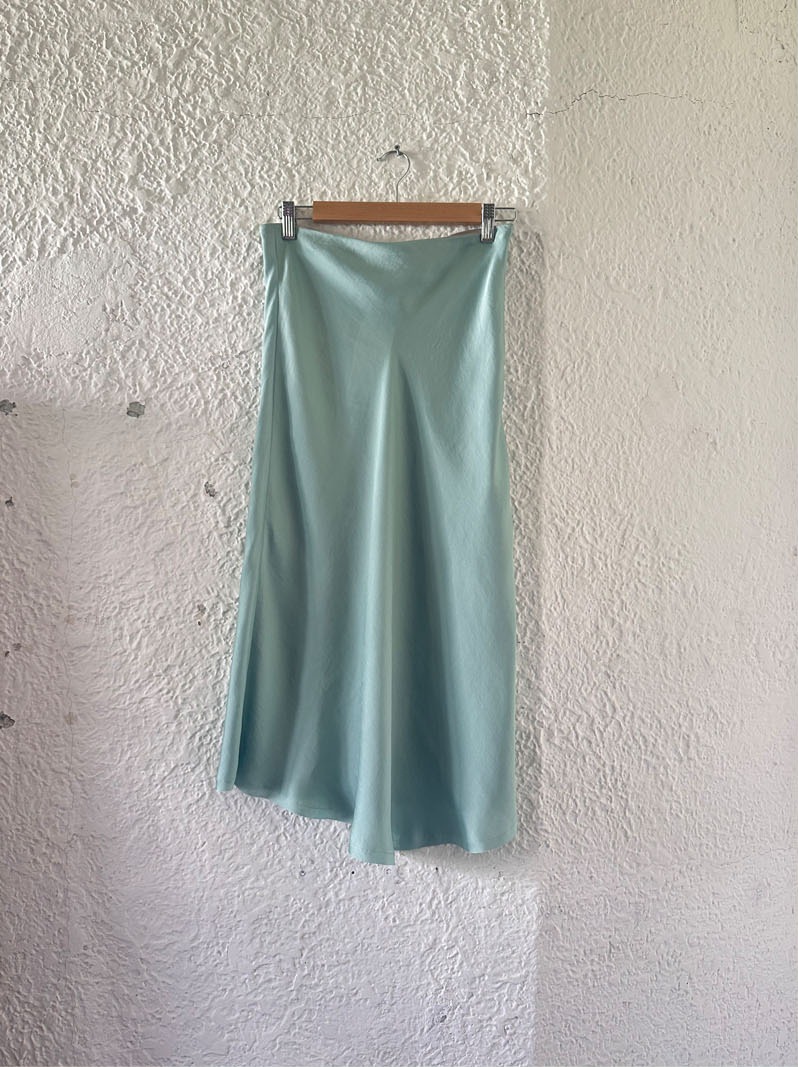 MILKY WAY BIAS SKIRT MINT