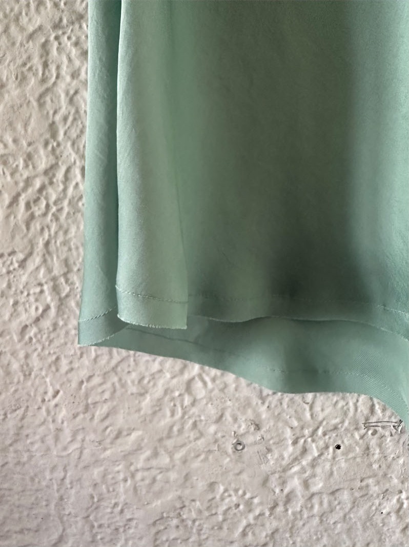 MILKY WAY BIAS SKIRT MINT