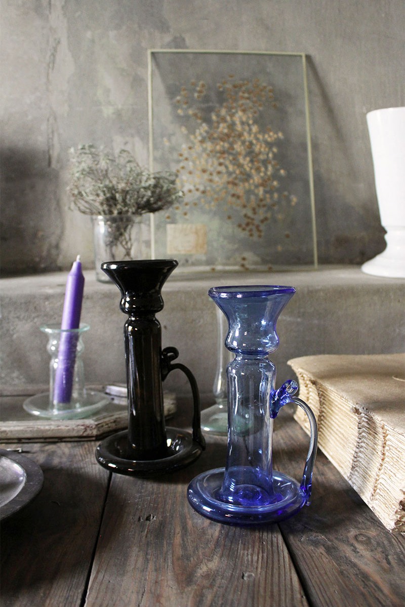 Porta Candele with Handle