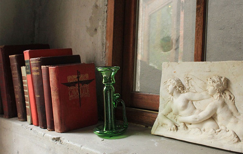 Porta Candele with Handle