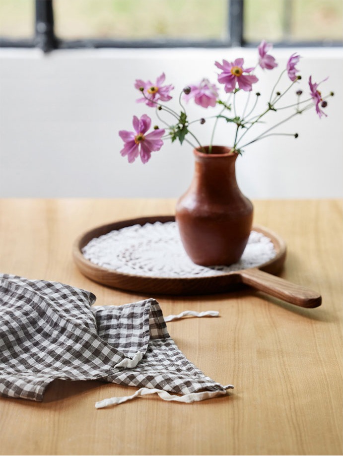 Linen dish towel
