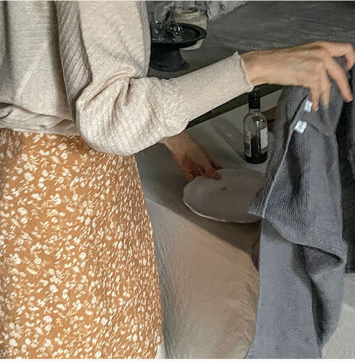 Linen dish towel