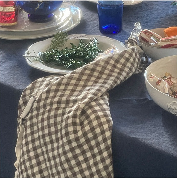 Linen dish towel